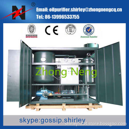 Vacuum Turbine Oil Purifier Oil Filtration Plant Oil Purification Machine TY